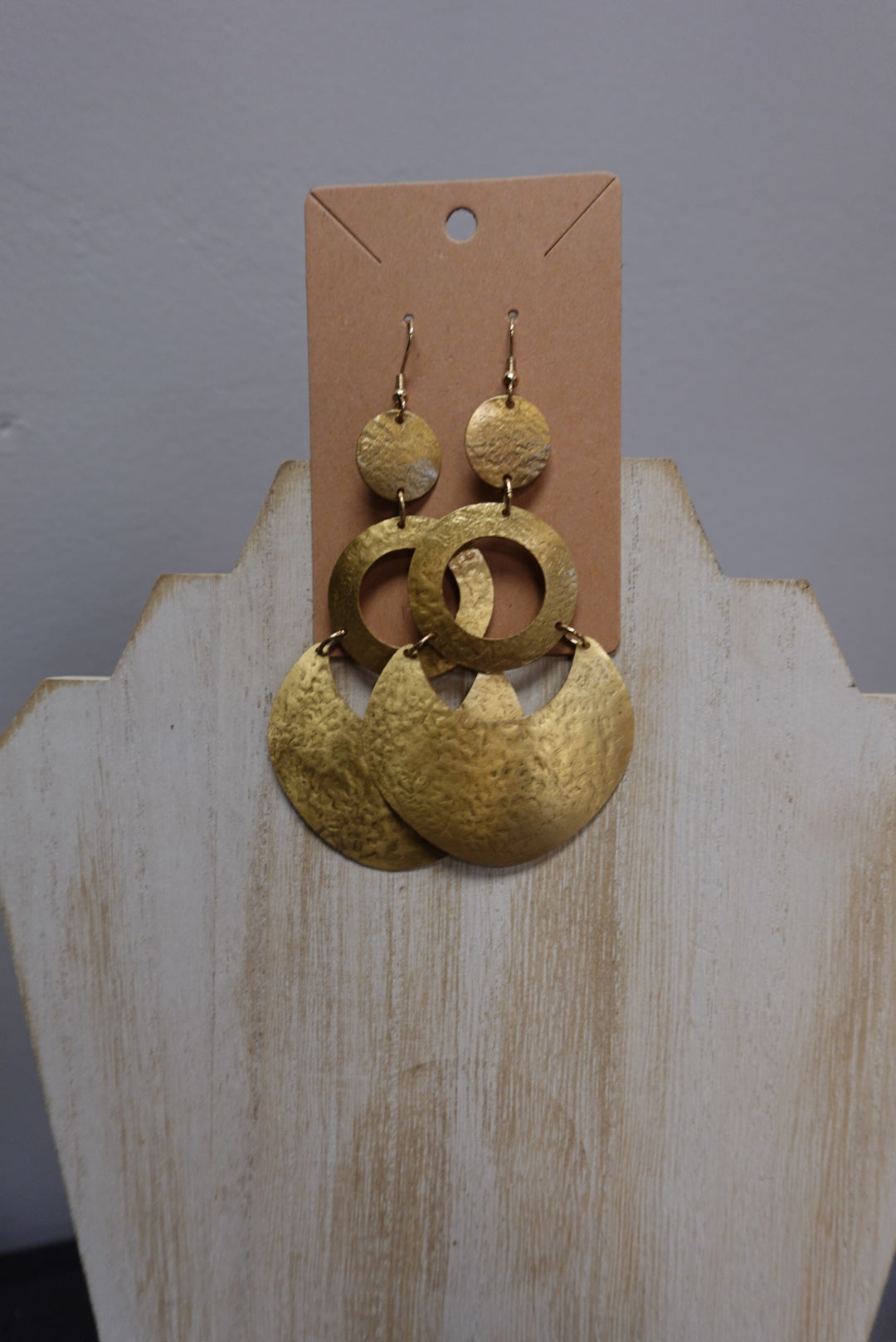 Matte Gold Earrings