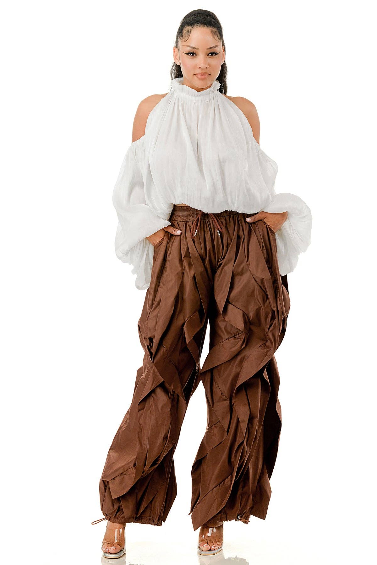 DRAMATIC DIMENSIONS PANTS