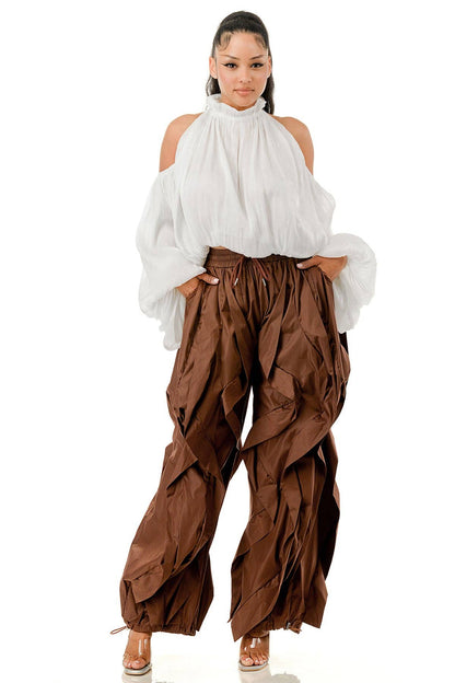 DRAMATIC DIMENSIONS PANTS