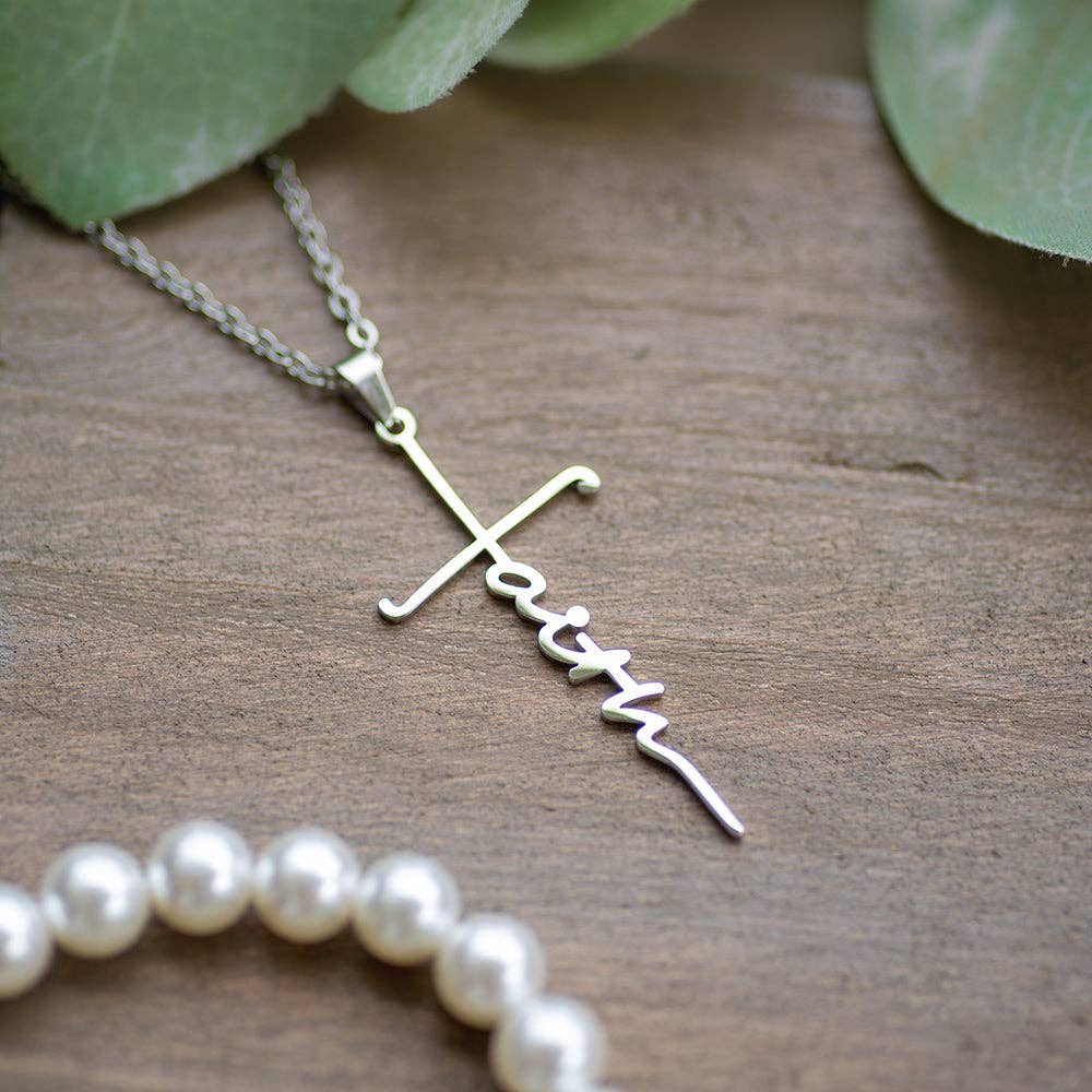 Faith Cross Necklace
