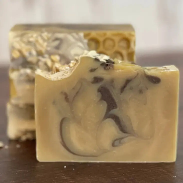 Oatmeal, Milk &amp; Honey with Colloidal Oats &amp; Coconut Milk (Vegan) Soap