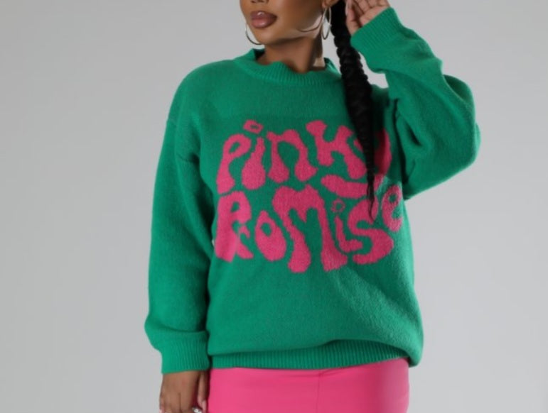 Pinky Promise Sweater