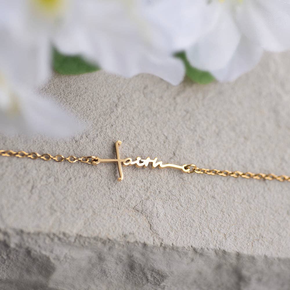 Faith Cross Bracelet