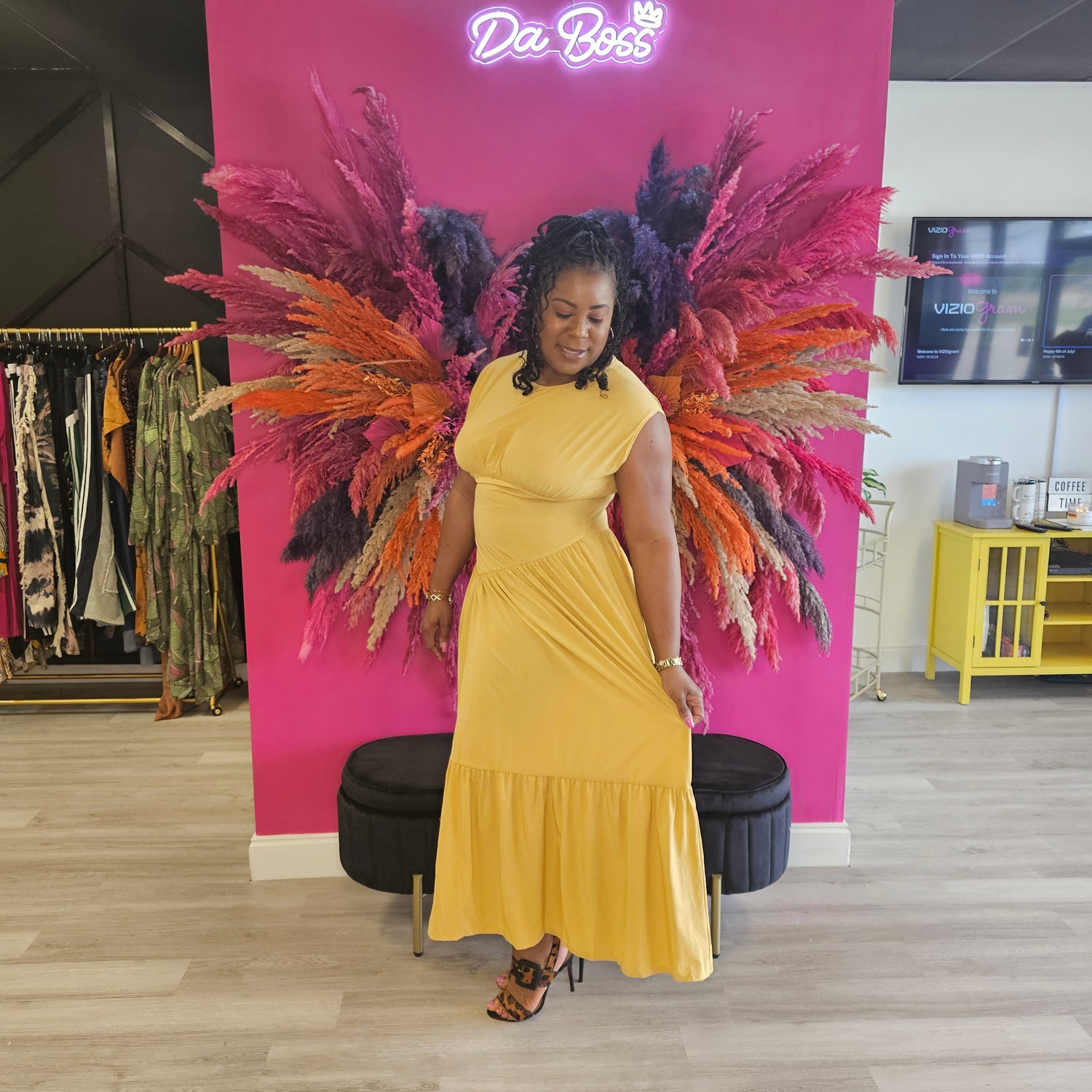 Honey Mustard Maxi Dress Bold & Fierce Boutique Honey Mustard Maxi Dress Bold & Fierce Boutique