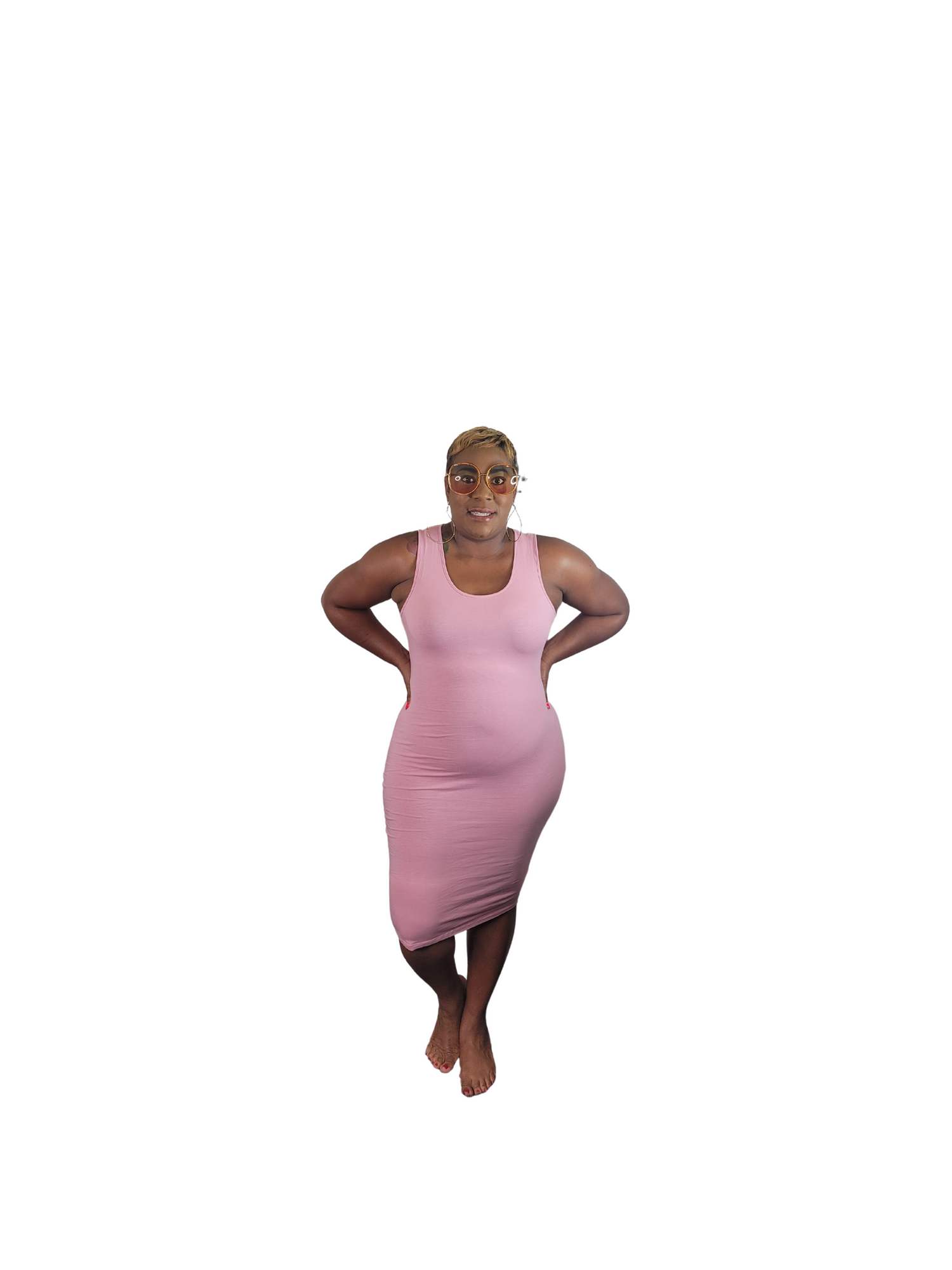 Essential Midi Tank Dress