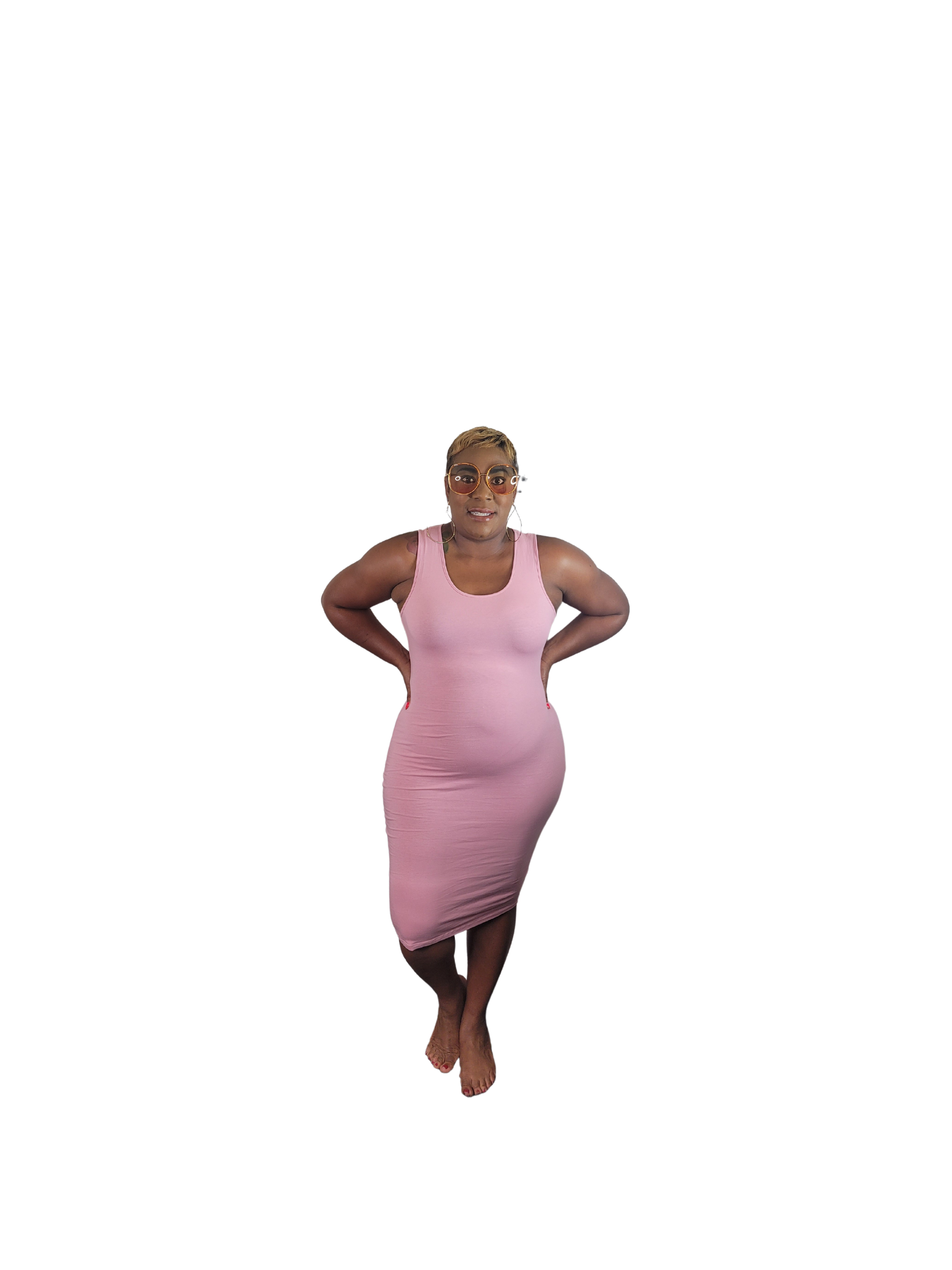 Essential Midi Tank Dress