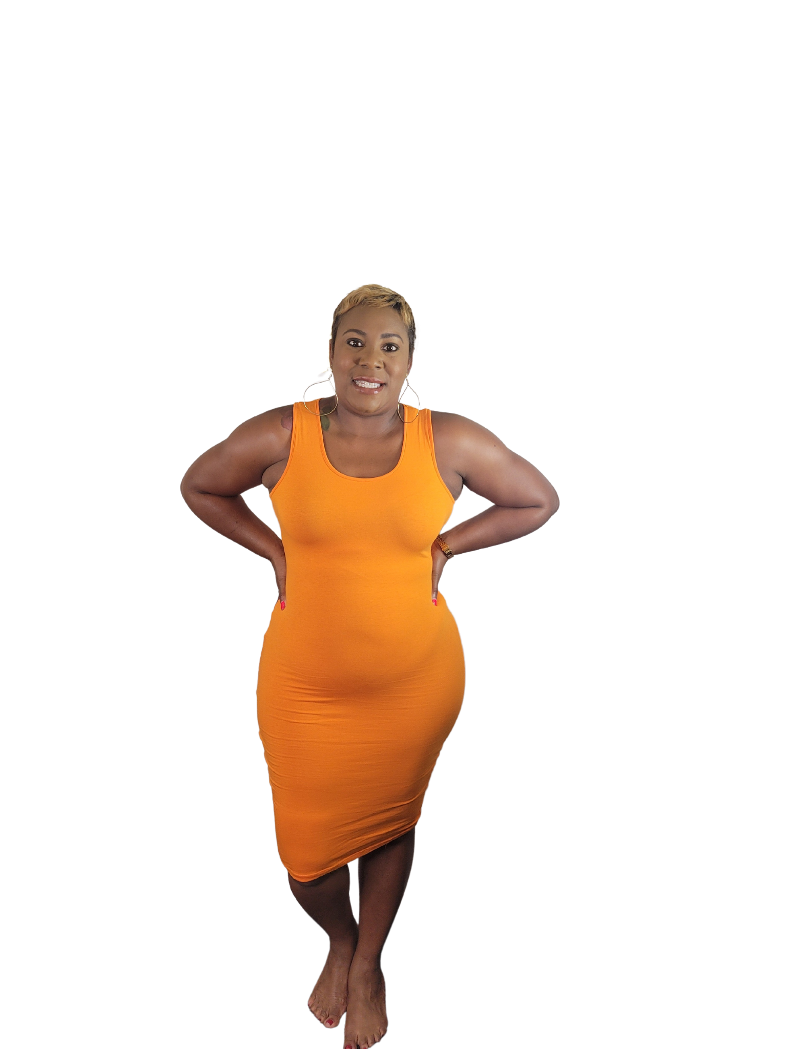 Essential Midi Tank Dress
