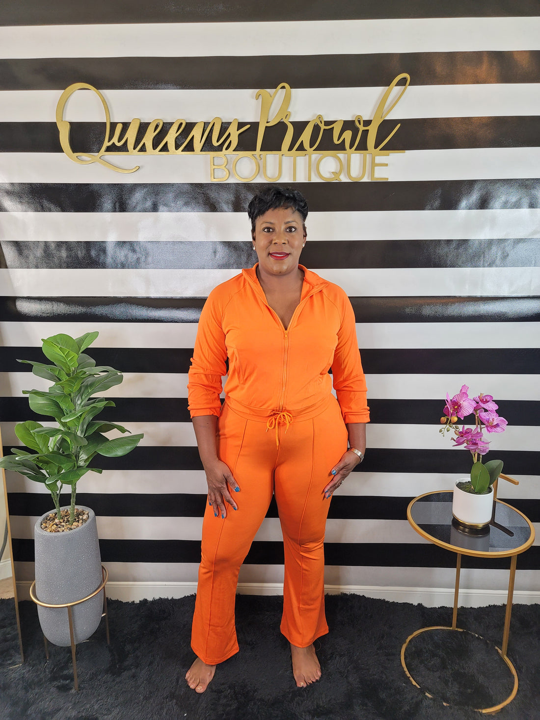 Orange Crush-2 Piece Set