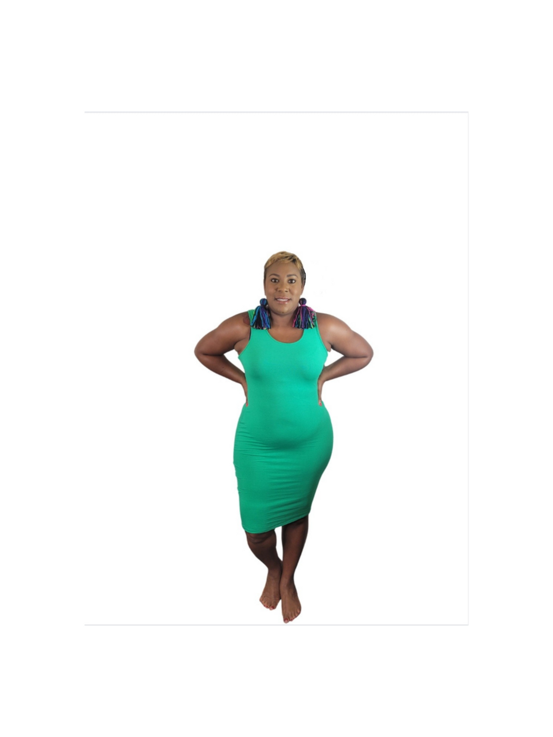Essential Midi Tank Dress