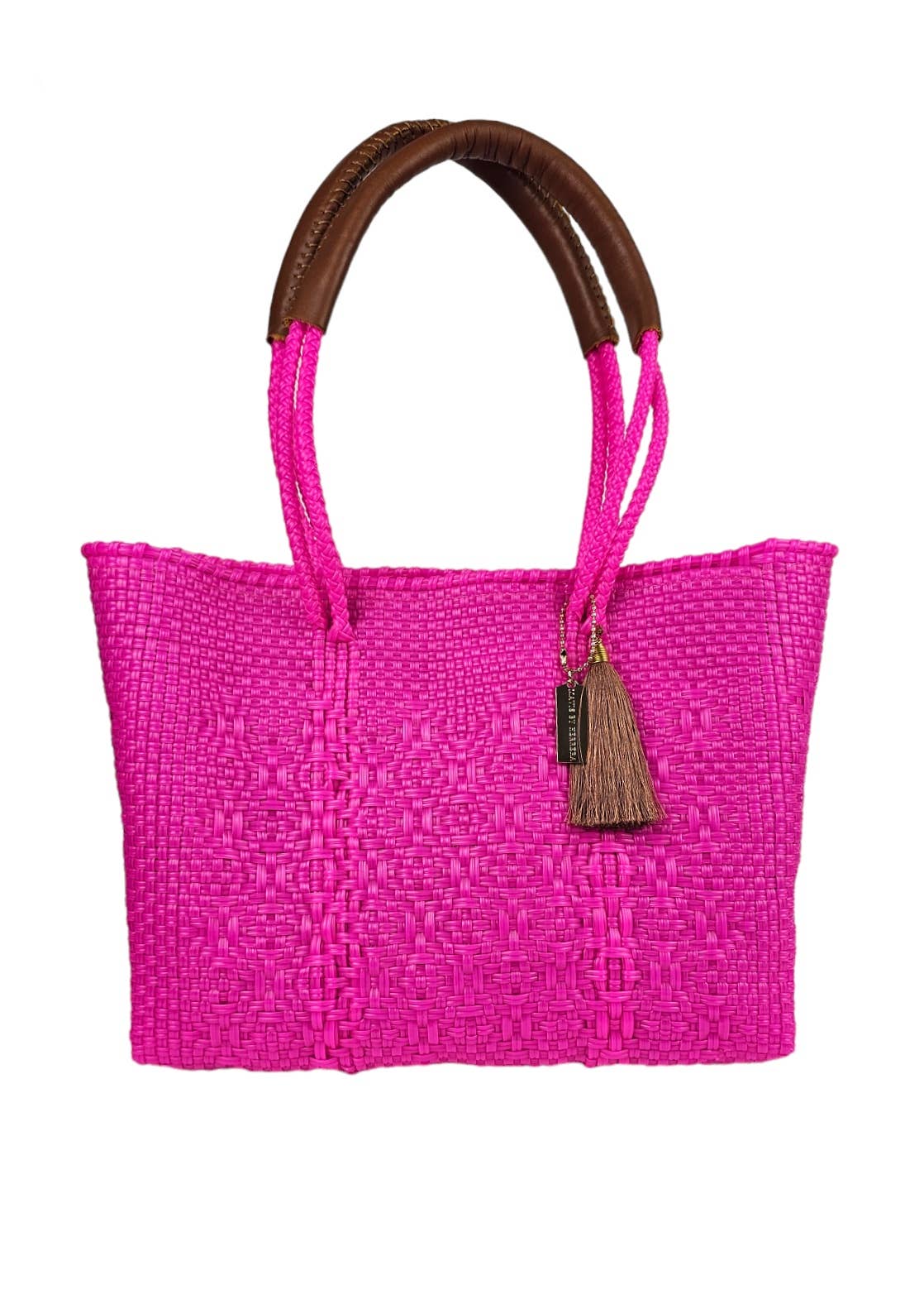 Mini Hannah Tote Bag- Magenta Pink